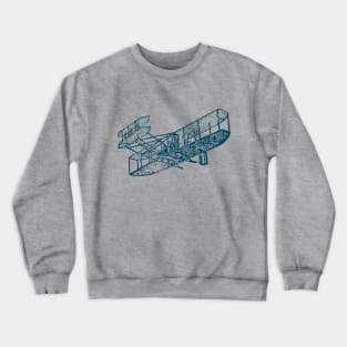 Historical plane design Crewneck Sweatshirt